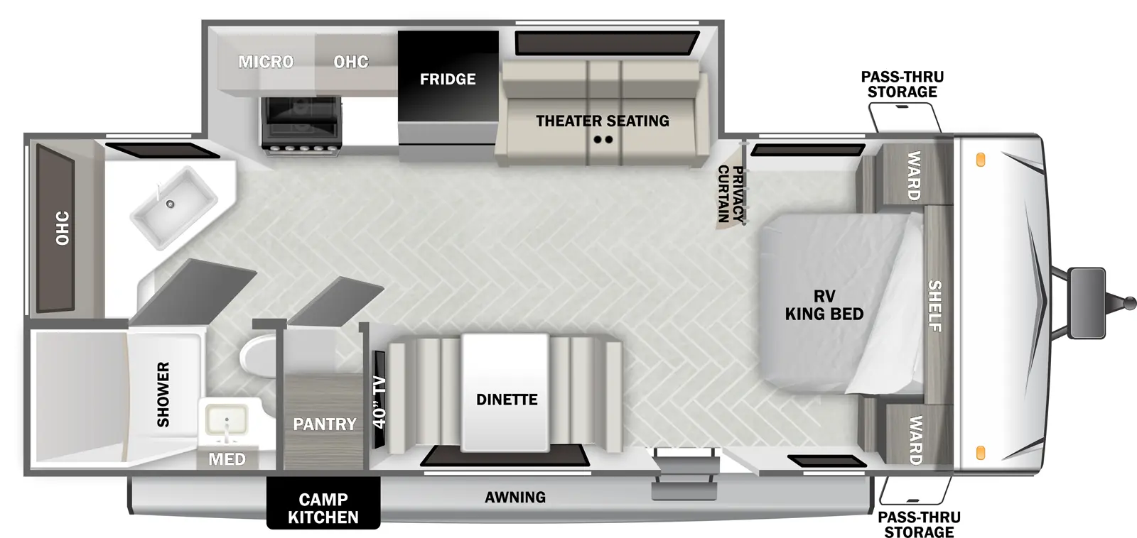 Evo Southwest T2200 Floorplan